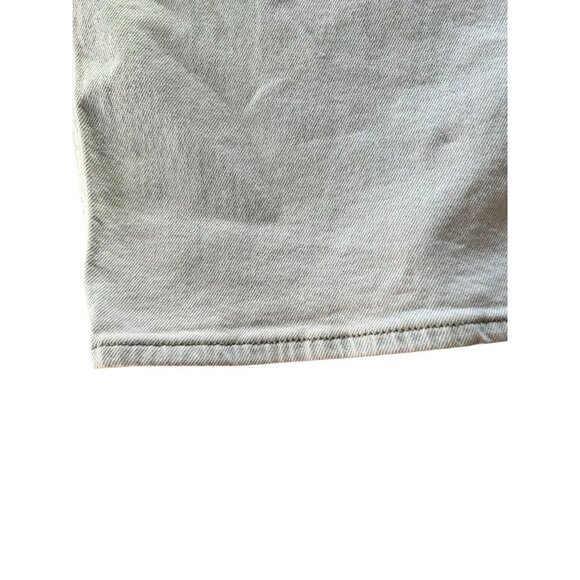 SO Super High Rise Wide Leg Jeans 13/31W Light Wash Distressed Casual Minimalist - Picture 8 of 14